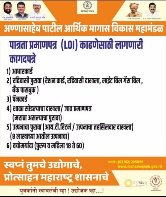 Annasaheb Patil LOI 